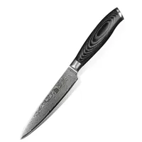 

5 inch professional 67 layers Japanese Damascus steel kitchen utility knife