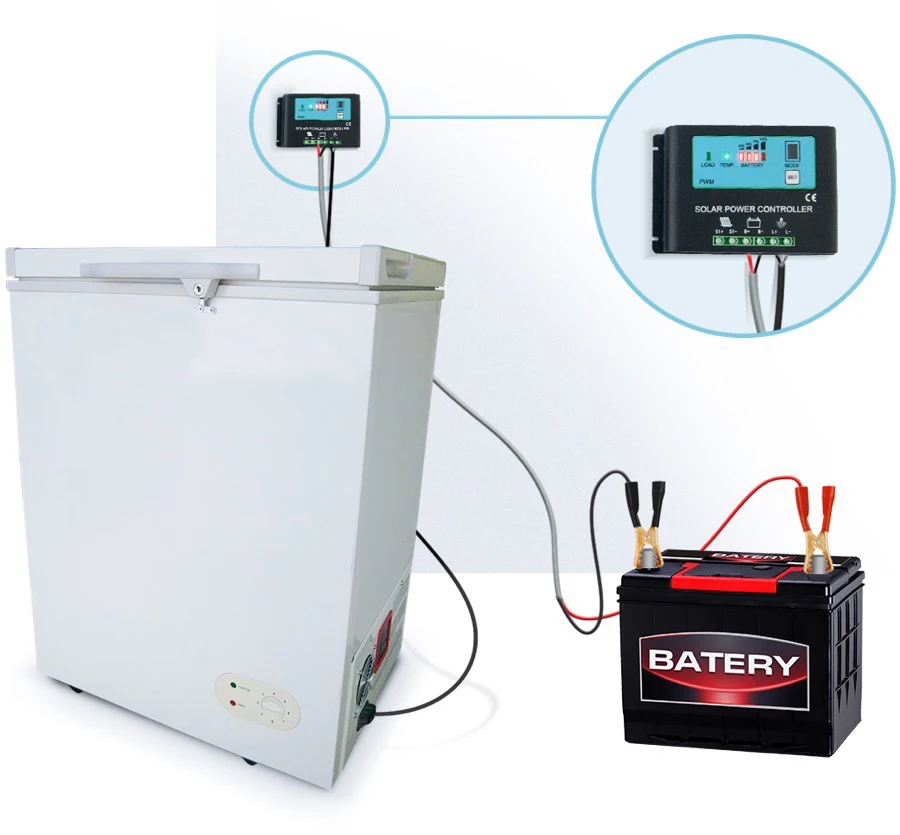 Dc Home Appliances 12 Volt Solar Powered Chest Freezer With Digital Thermostat Buy Solar