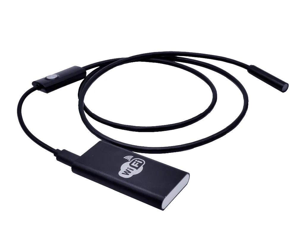 Wifi Endoscope Camera Mini Waterproof Soft Cable Inspection Camera 8mm