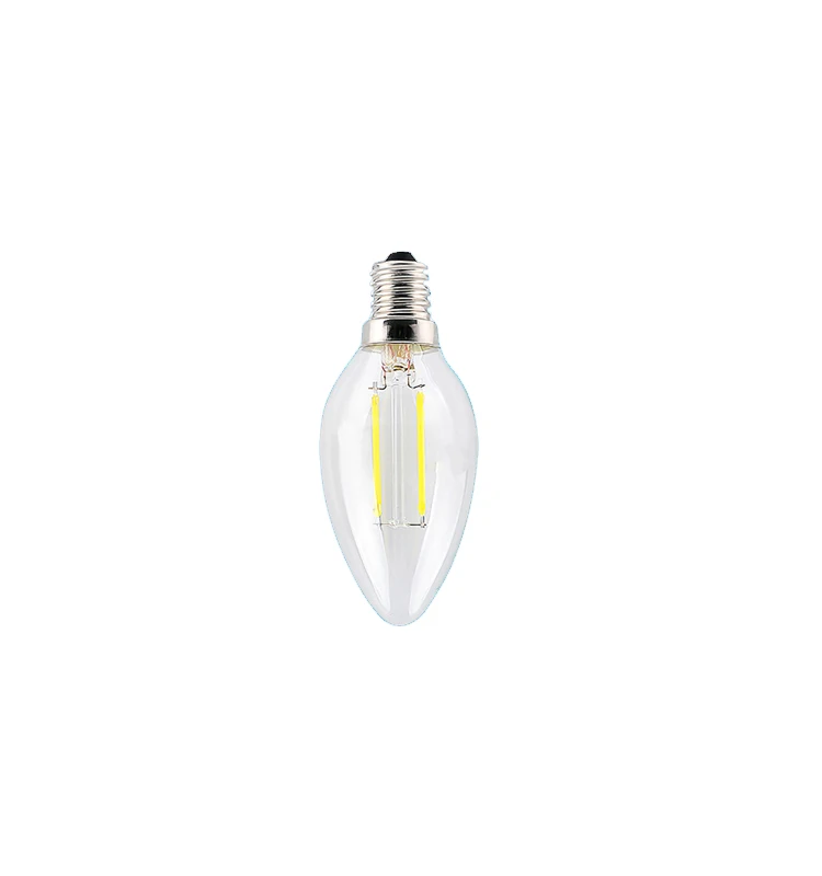 LED filament vintage bulb C35 E14 Edison Indoor lighting energy efficient lamp