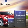 Lowest price Transparent iron red 1k basecoat color car paint for mixing