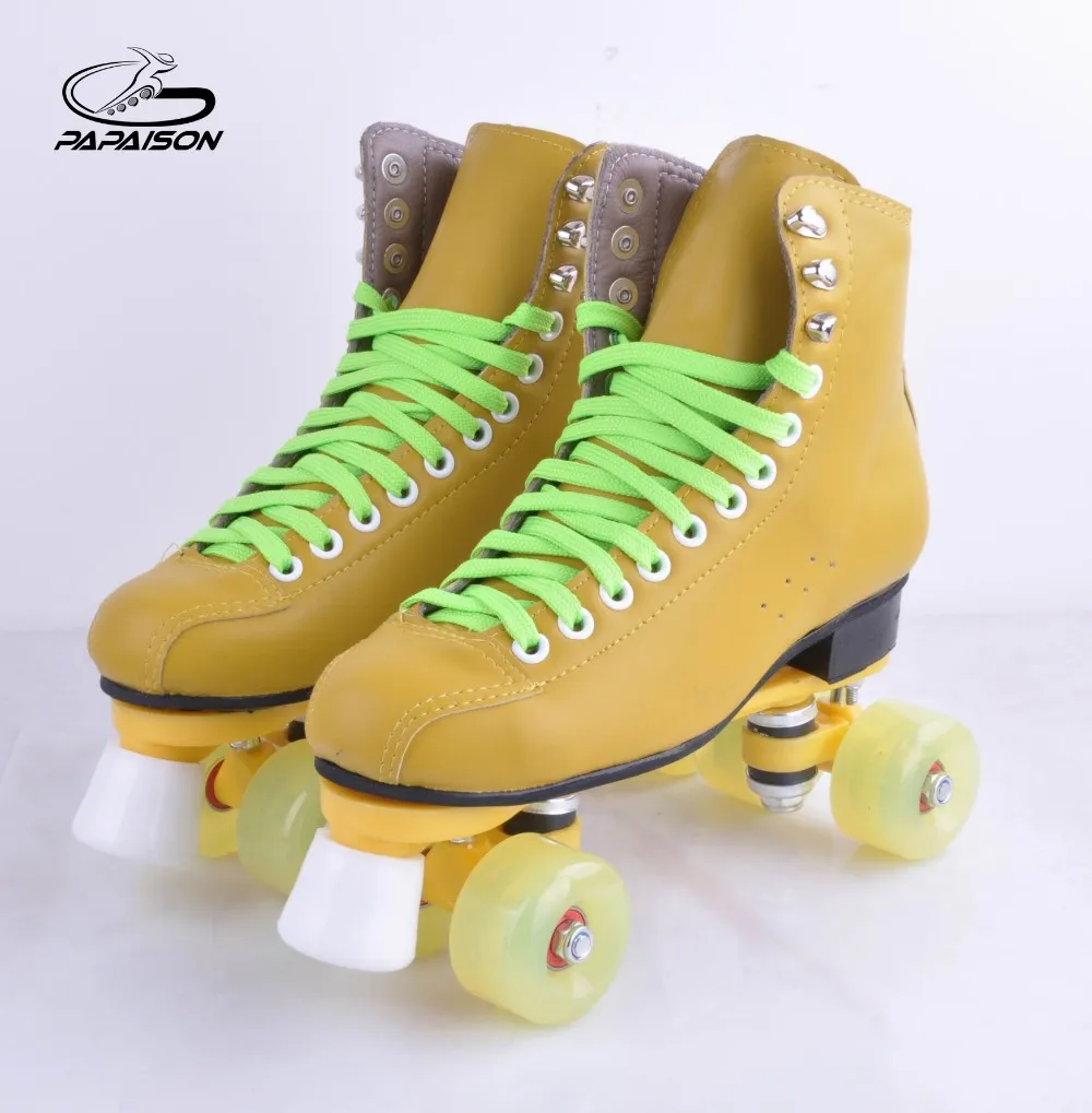 Wholesale Durable Double Layer Cowhide Pu Wheels Professional Indoor