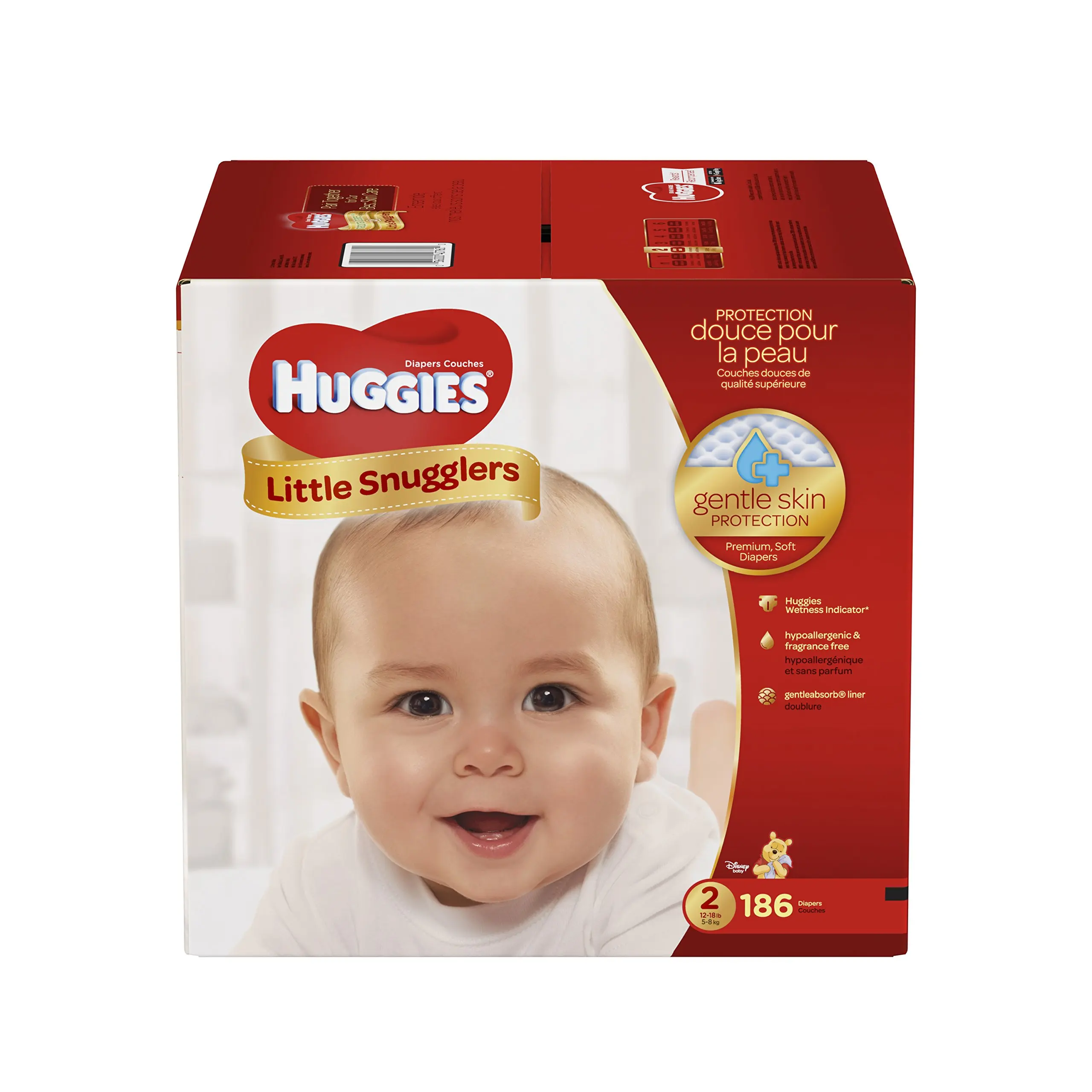 huggies little snugglers baby diapers size 6