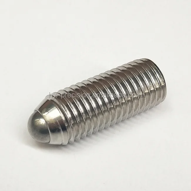 Stainless Steel Hex Socket Spring Ball Plunger Grub Screw Ball Point