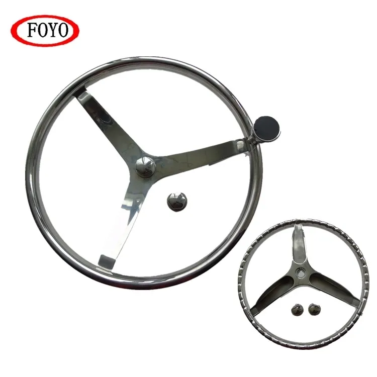 Custom Stainless Steel Speed Boat Marine Steering Wheels For Sale Buy