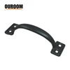 High quality furniture steel iron door window black utility handle pull Hardware