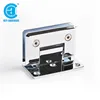 Factory supply brass bathroom fittings wall to glass shower hinge