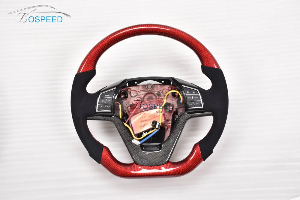 
Newest customize Carbon Fiber racing car steering wheel for Haval H6 