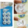 6pcs Electric Plug Socket lock plug Safe Lock Kids Safety electric plug lock