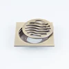 Bathroom or swimming pool round shower drain