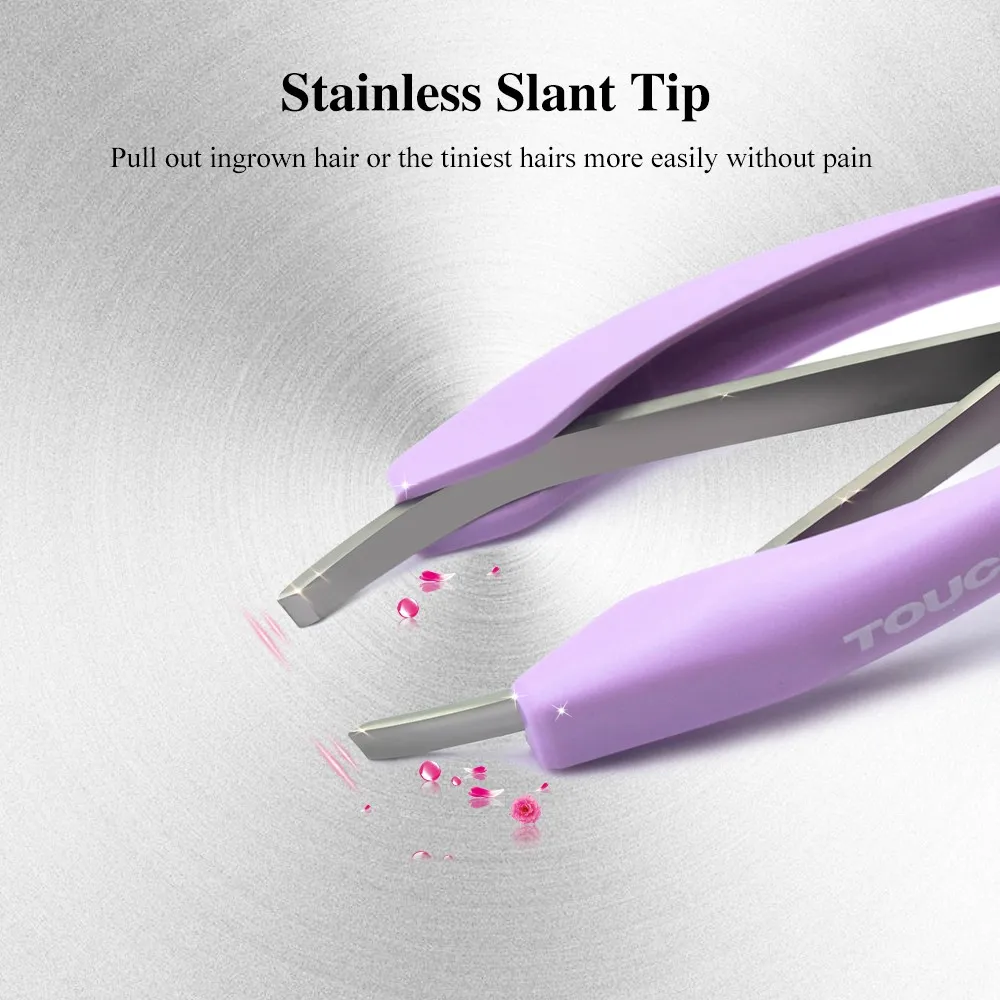 Customized Private Label Led Light Electric Eyebrow Tweezers Buy