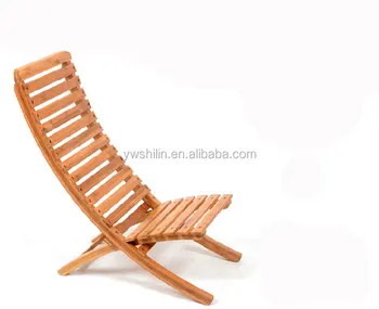 bamboo folding beach chair