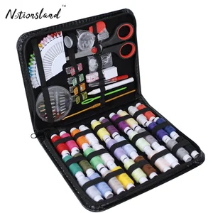 Image of household wholesale 100pcs professional hot online selling leather sewing kit set