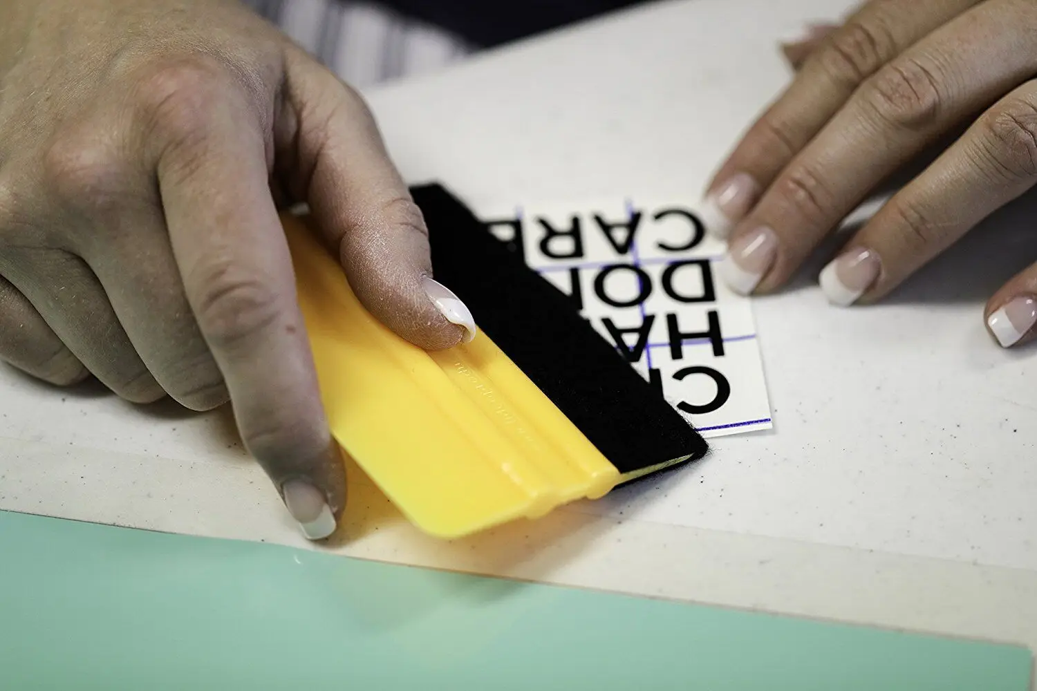 Weak Glue Clear Plastic Vinyl Pvc Transfer Film Roll Transparent