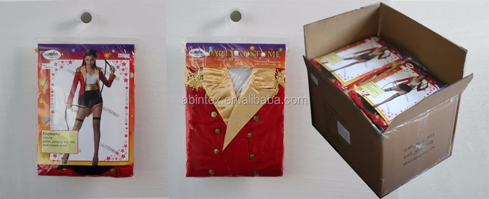adult costume packing