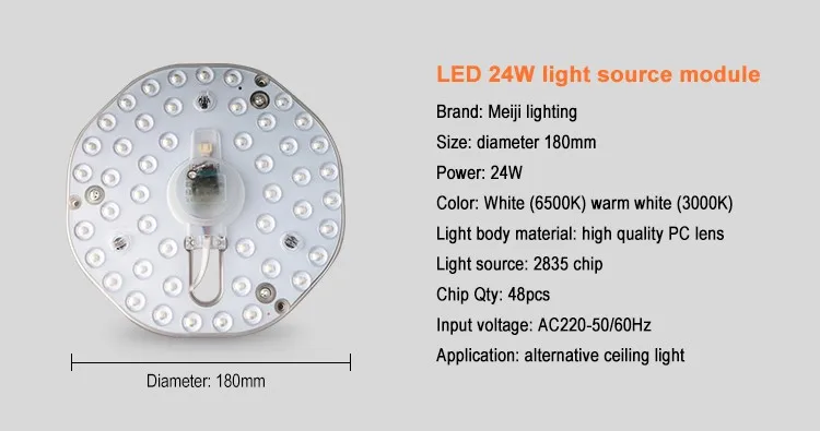 18W CE RoHs approvel led suspended retrofit led module ceiling light 
