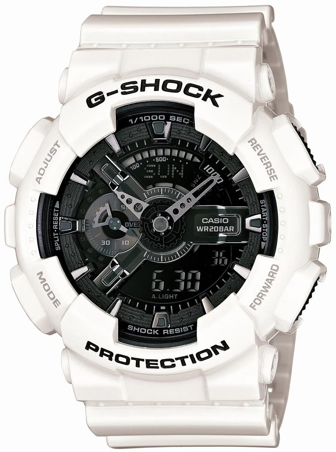 Get Quotations · Casio G-shock Ga-110gw-7ajf Black & White Series (Japan  Import