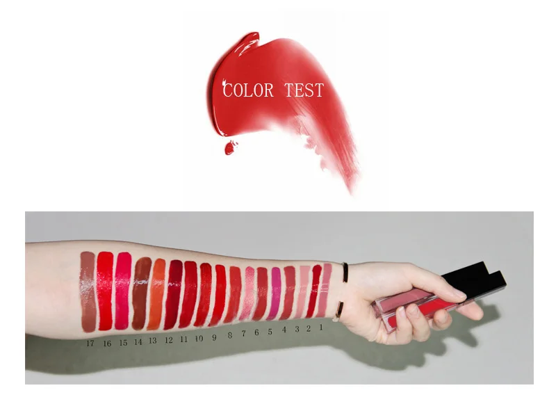 Best quality create your own brand liquid lipstick waterproof moisturizing lipgloss with private label