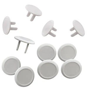 Image of 50 pack Outlet Plug Covers Baby Proofing, Proof Electrical Protector Caps Kit for Child Safety,Safe&Secure Electric Plug Protect