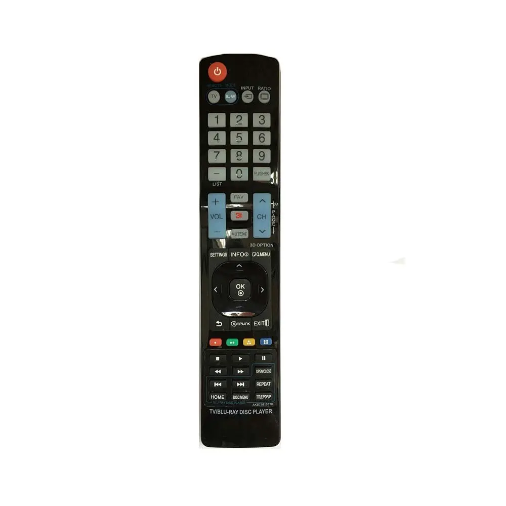 Get Quotations · New Replaced Remote Control Fit For LG AKB73615701 BD590C  BP200 BP620 BP620C AKB73095401 BP630 BP650C BP691B