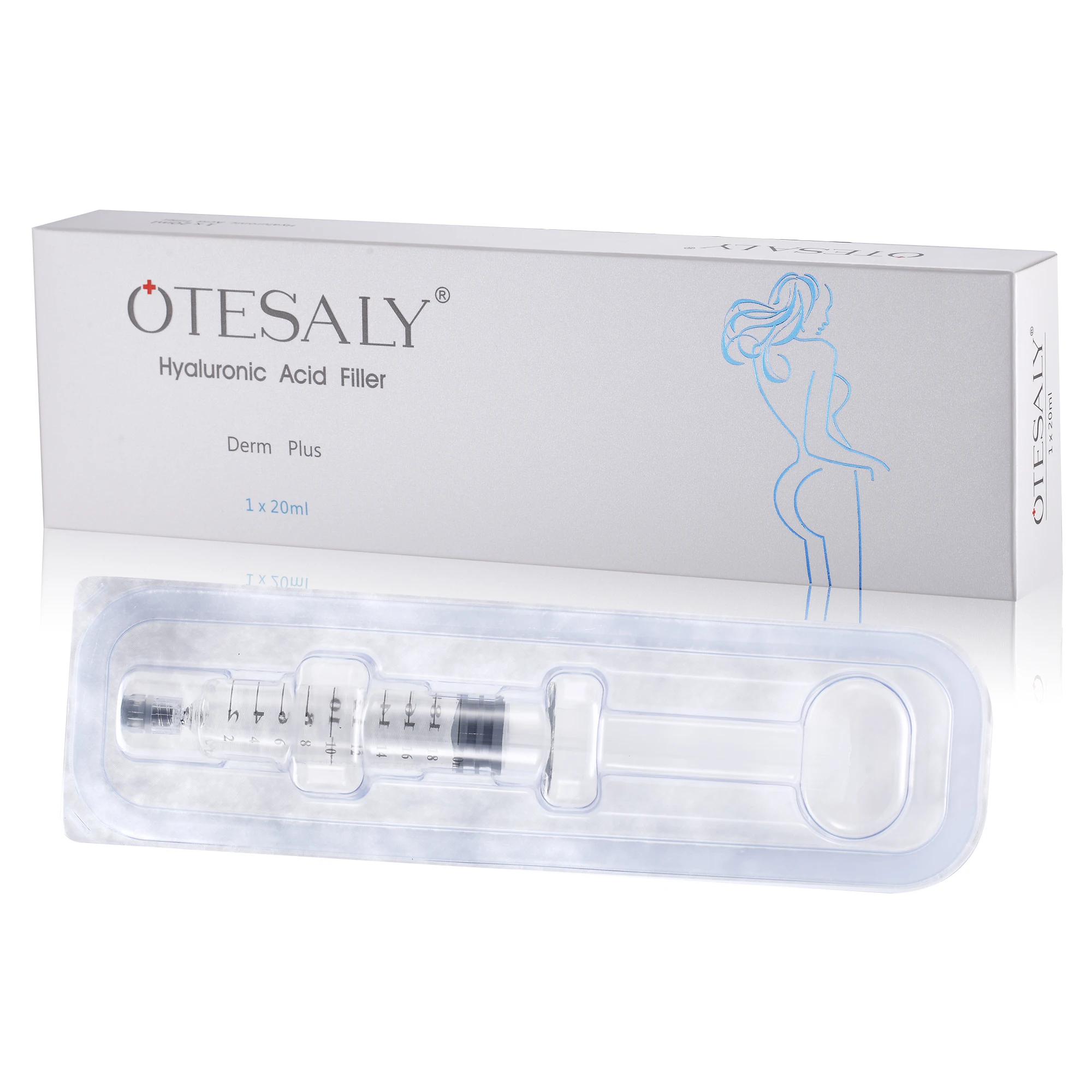 

OTESALY 20ml dermal filler injection butt enlargement with BDDE syringe /hyaluronic acid gel injection