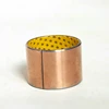 current transformer textile machine bushing,DX SF-2H steel backing bronze coating POM bush,PAP P20 slide bearing bush