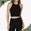 Latest design cross back bra fitness leggings 2 pieces sets yoga gym wear sets