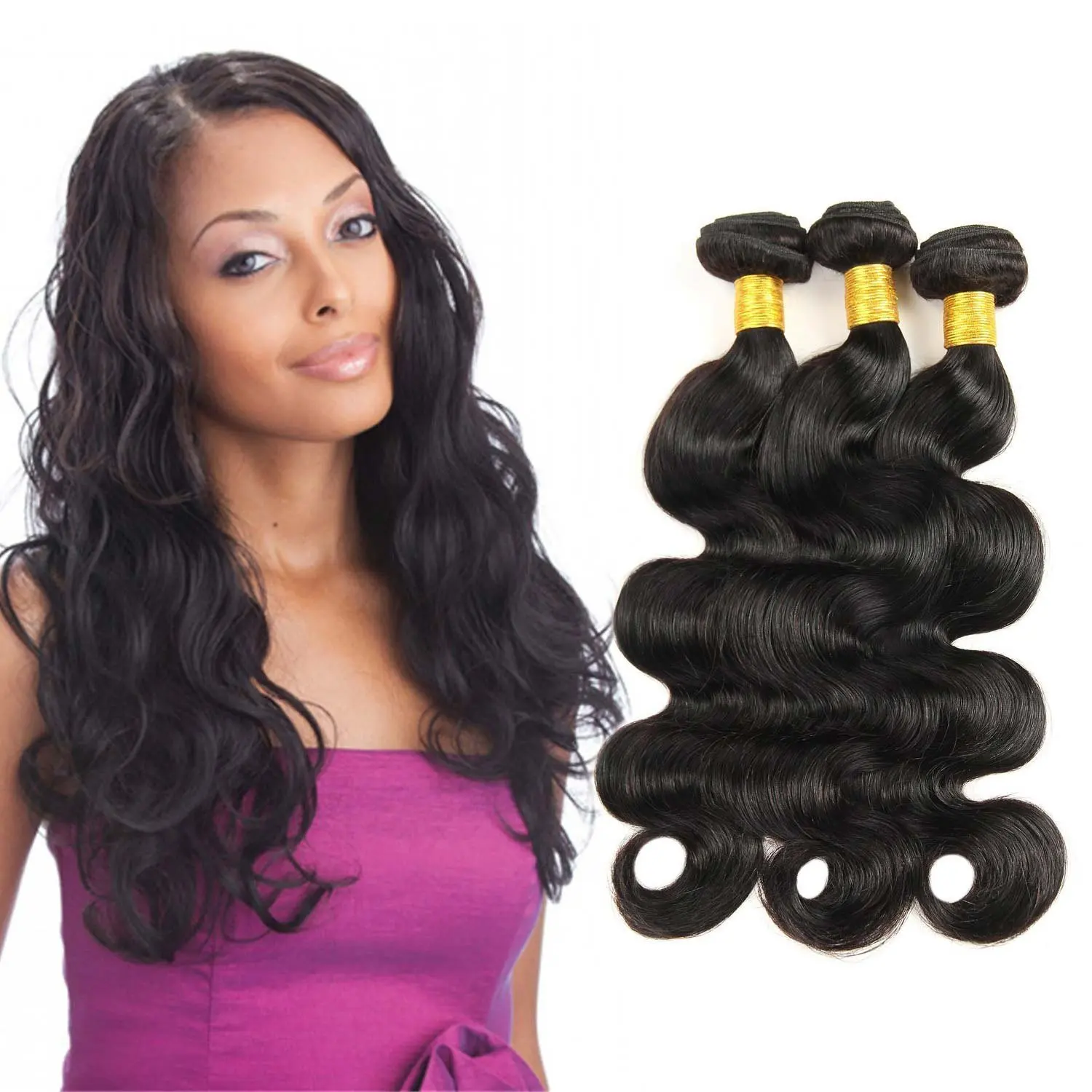 Buy Virgin Indian Hair Bundles Indian Raw Hair Body Wave 3 Pack