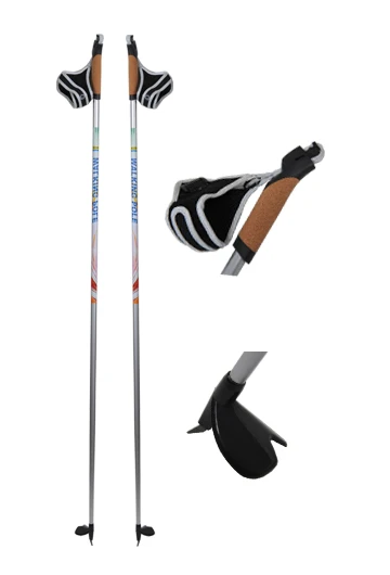 
high quality alum/carbon fiber touring ski poles nordic walking pole trekking pole 