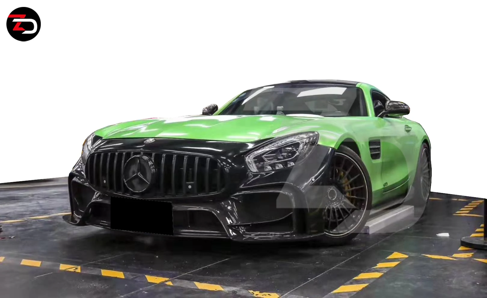 Imp Style Body Kit Front Bumpers Rear Bumper Carbon Hood Spoiler For