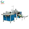Automatic thread book stitching machine for threading and folding