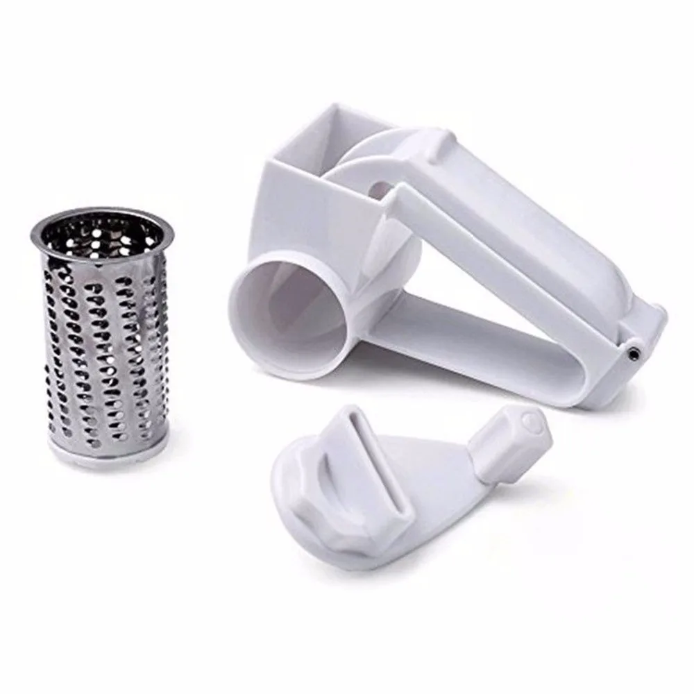 
Hot Selling Plastic Manual Rotary cheese Grater Stainless Steel Vegetable Grater 