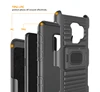 Combo holster Hybrid Case For Samsung Note 9 Defender Cover Kickstand Locking Belt Clip White
