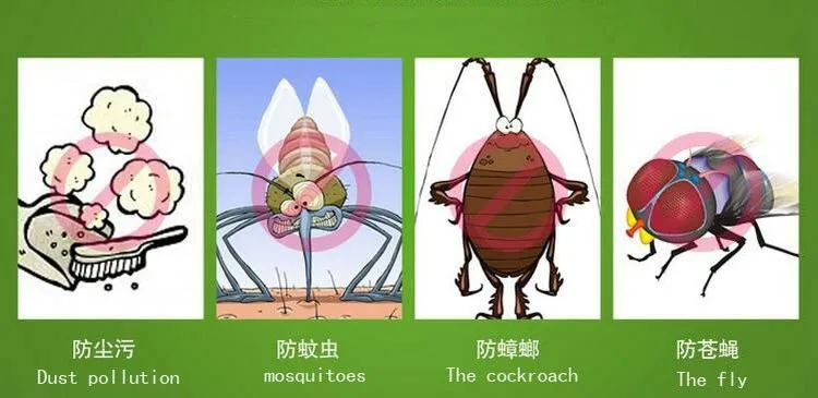 Factory Hot Sales Anti Mosquitoes Curtain Type Magnetic Screen For Doors And Windows