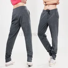 DorpShipping New Casual Women Pencil Sweat pants Straight Sports Harem Hip-Hop Pants 2 Colors SV16 CB029034