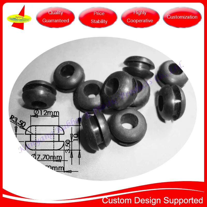 Various Standard And Custom Moulded Square And Oval Flexible House Door Automotive Car Rubber