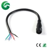 4 Pin connector white or black wire Male to Female Waterproof Cable for LED RGB Light