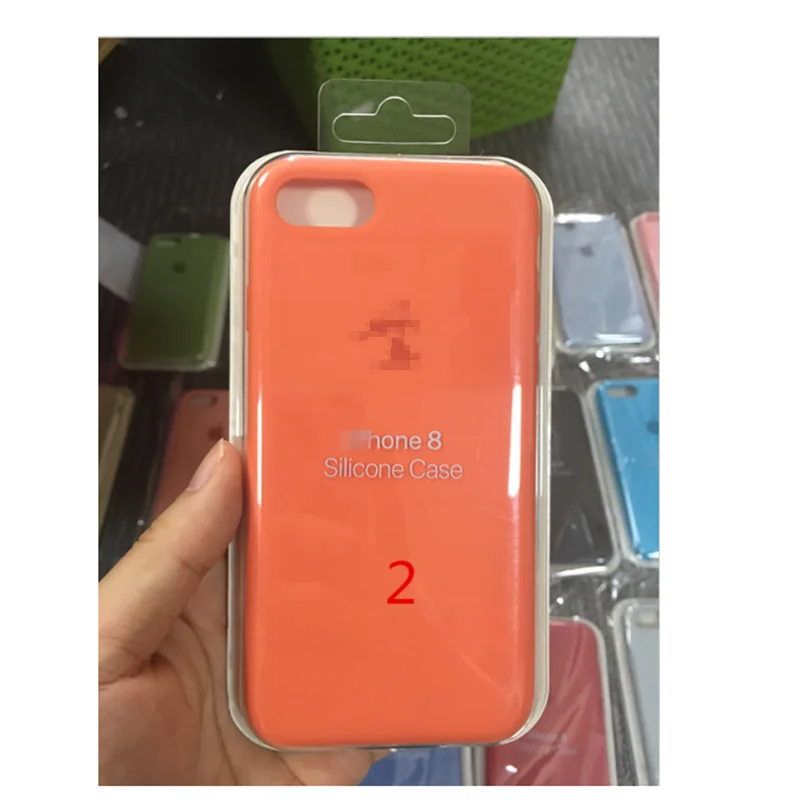 

Peach Color Soft Silicone Leather Slim Rubber Protective Phone Case Cover with Microfiber Lining for iPhone X XR XS MAX, As the following photos