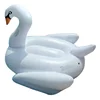 Adults Inflatable White or Black Swan Pool Float Toys For Water Swimming Party