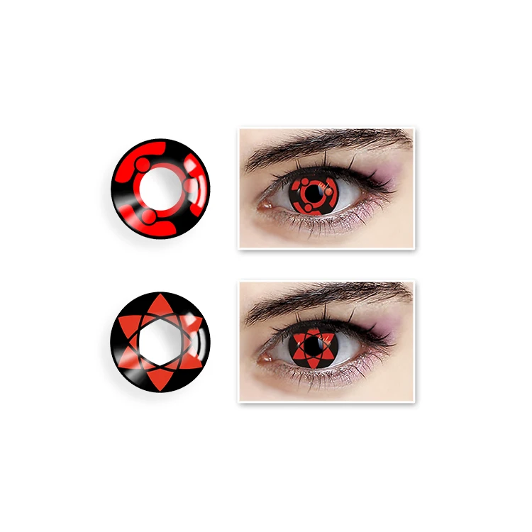 

Halloween Color Contact Lens Blister Packing Contact Lenses, 5 colors