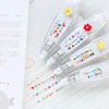 2018 Hot Sale Colorful Decorative Correction Tape Single Sided Adhesive Paper Tape Office School Suppliers Correction Band