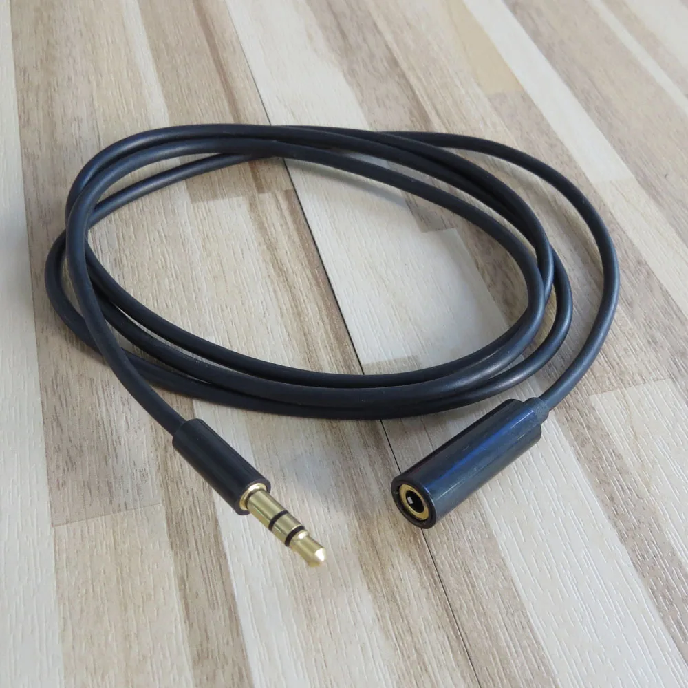 1meter 3ft 3.5mm Stereo Audio Headphone Extension Cable Male To Female