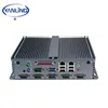 Low cost IPC Intel atom D2550 mini itx case x86 single board computer fanless embedded industrial pc