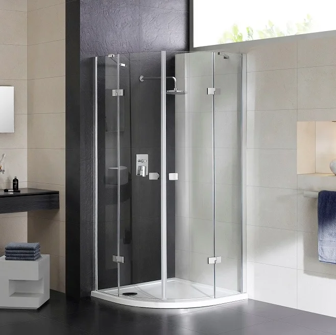 High Quality Half-round Hinge Shower Enclosures - Buy Half-round Shower Enclosures,High Quality 