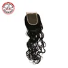 Wholesale 6a grade 100% virgin remi human hair top closure hair piece clip in hair