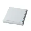 Remote control wireless house use one gang white lighting switch for smart home