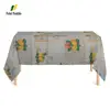 ECO-friendly fresh fruit Pomegranate orange TableCloth Mantel For Dining Room party decoration outdoor restaurant