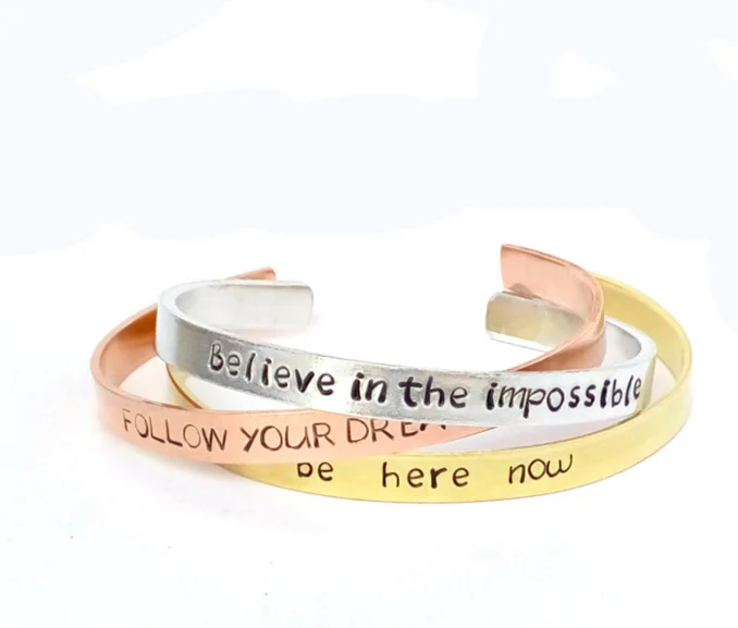 

Mantra Bangle Loved Beyond Measure Cuff Bracelets Expressions Bracelets Inspirational Jewelry