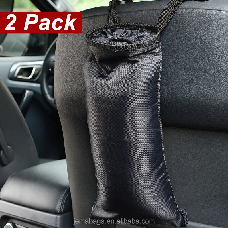 Car Trash Bags Car Trash Can Washable Leakproof Ecofriendly Seatback