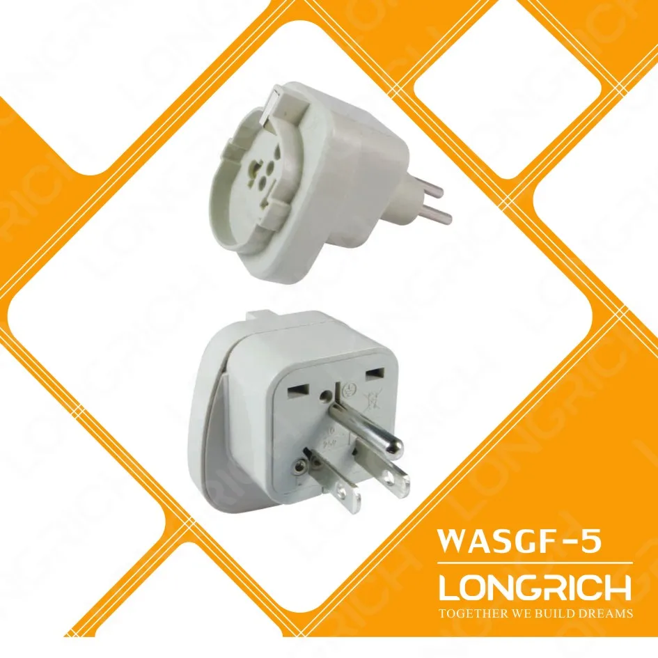 Longrich Right Angle Electrical Plug Adapter,Oem Design Wifi Smart Plug